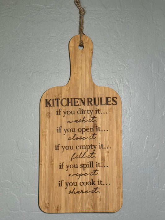 Engraved Cutting Board