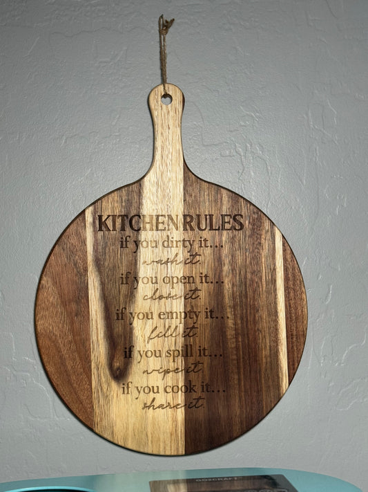 Engraved Cutting Board